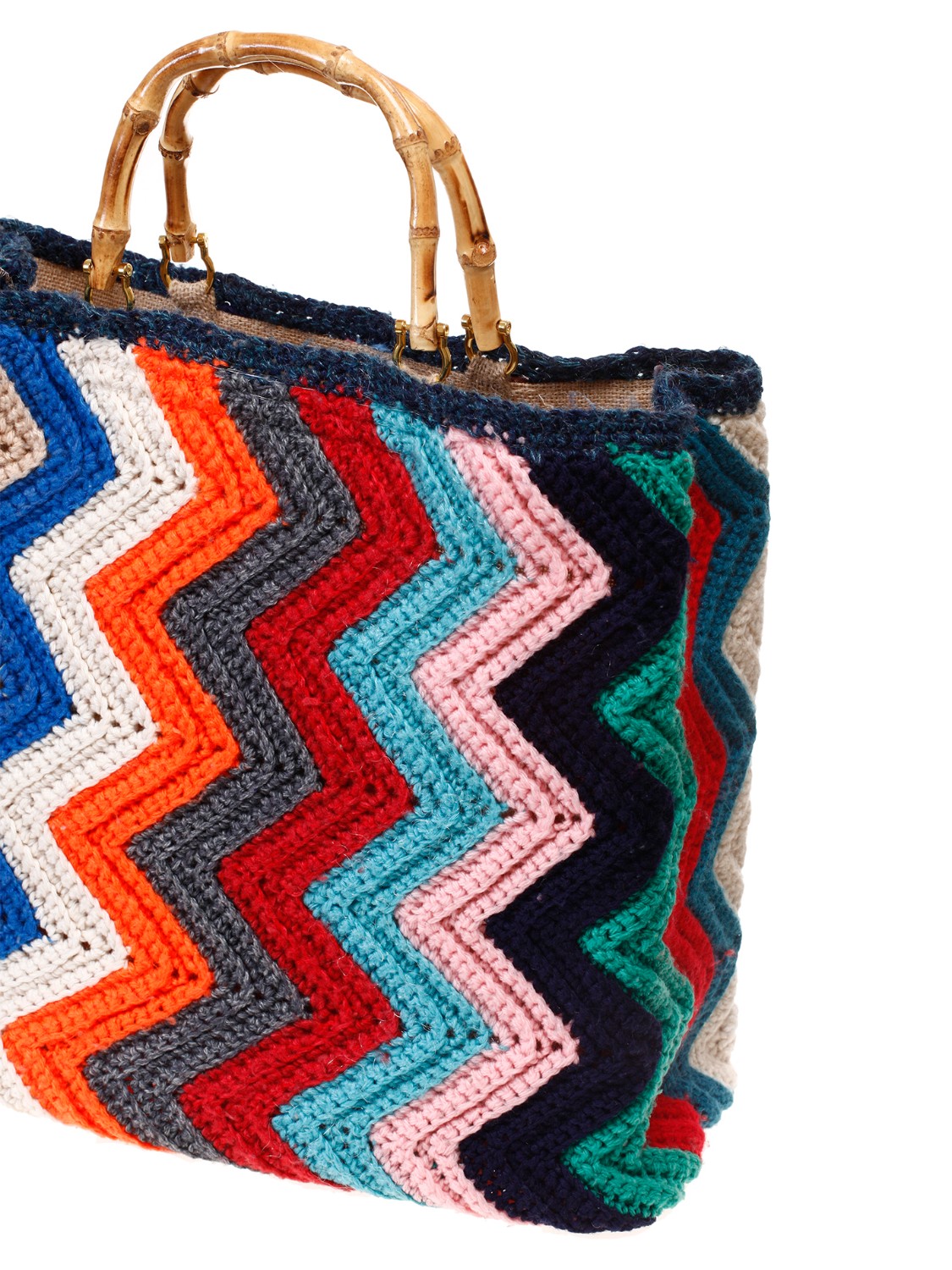 shop LA MILANESA Saldi Borsa: La Milanesa borsa Crochet XW1.
Dimensioni: altezza 38 cm larghezza 42 cm profondità 12 cm.
Composizione: 100% lana.
Made in Italy.. XW1 LADY CROCHET-1 number 5122462
